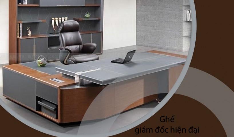 Ghế giám đốc hiện đại thông minh cho không gian nhỏ 